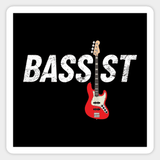 Bassist J-Style Bass Guitar Sticker